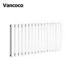 600x1210mm White Gloss Double Flat Panel Horizontal Room Heaters Water Radiator