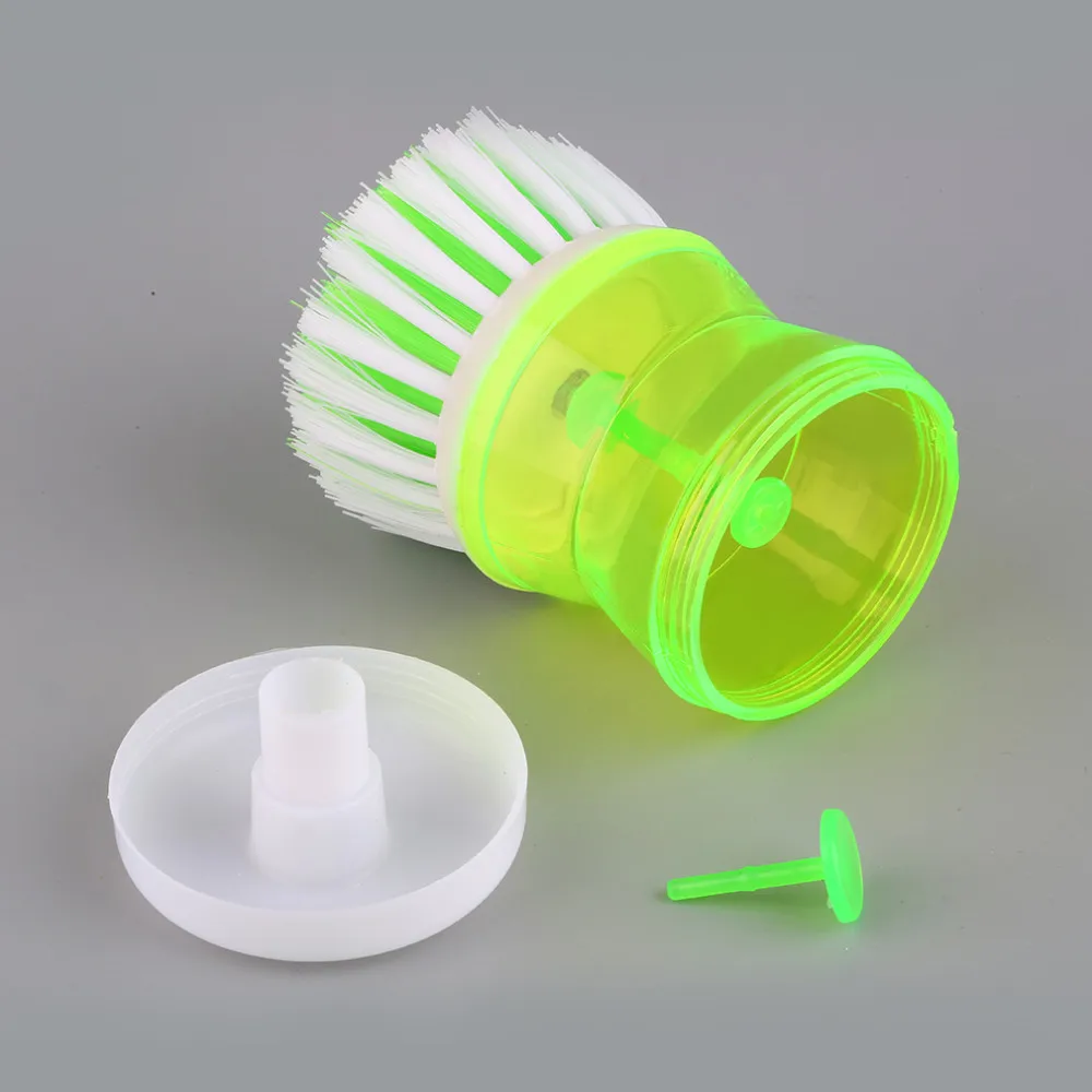 2016 NEW Hydraulic washing pot multicolor kitchen gadgets Wash Tool Pan Dish Bowl brush Scrubber glove Cleaning brushes Cleaner