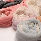 scr0030 scarf 2019 women Fashion tassel scarf Pashmina Cashmere Shawl plain scarf