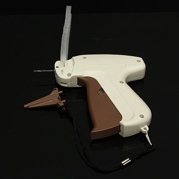 Brand New Clothes Garment Price Label Tagging Tag Gun+1000 Barbs Fastener White