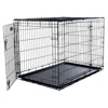 High quality solid metal wire dog crate cage pet cat cage