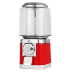 Commercial Use Metal And Plastic Round Candy Vending Machine gumball