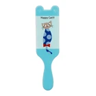 Wholesale eco friendly cute blue parting kids head comb