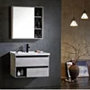 Wall mounted single ceramic basin waterproof bathroom vanity 36
