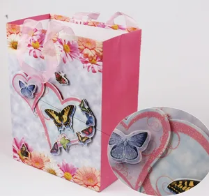 butterfly organza gift bags