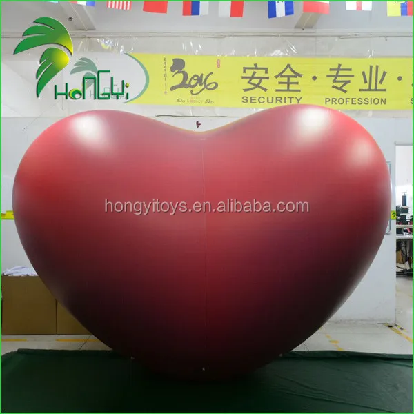 inflatable red heart model (5)