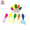 Multi colors 5 fingers highlighter for promotion and gift