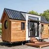 Hot sale best design prefab modern little mini tiny home trailer small modular cottages used tiny houses for sale