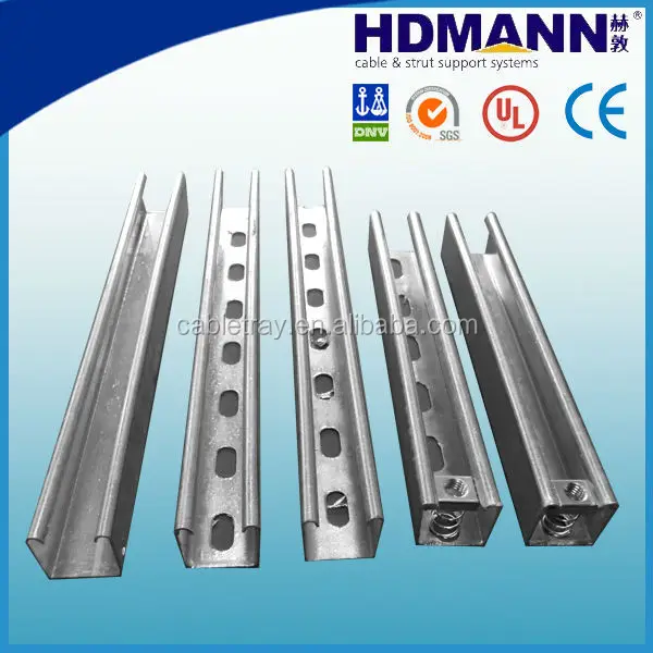 structural steel strut channel with accessories wholesale