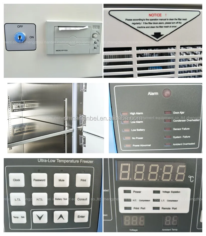 Medical cryogenic equipemnt chest display freezer