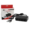 New Arrival Black Color 3 Generation For Gamecube adapter with Tubro and Home Button Function
