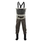 lightweight waterproof breathable waders fishing suit