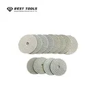 100mm white color Diamond Polishing Pad for marble granite