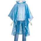 easy travelling waterproof square poncho, raincoat, rain poncho
