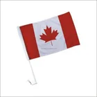 Canada country car flags motorbike windows banner car window side flag