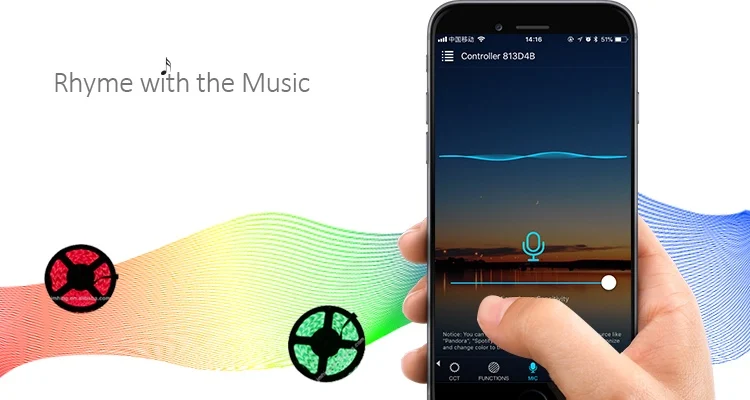Amzaon Alexa Wifi LED Strip RGBW Controller For Smart Home - ANKUX.COM