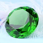 Faceted decorative crystal glass big diamond valentines day gifts