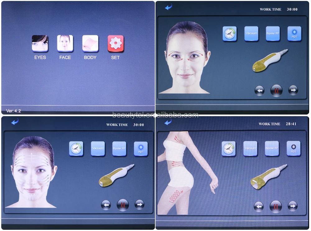 RU+7 RF vacuum photon in one mutifunctional weight loss machine