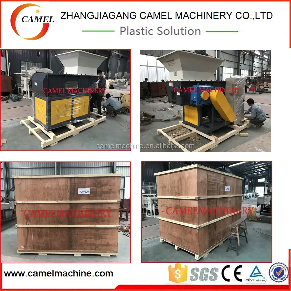 Waste plastic shredder and crusher system - Buy , Product on Zhangjiagang  Camel Machinery Co., Ltd.