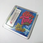 Multifunctional acrylic photo frame fridge magnet with thermometer