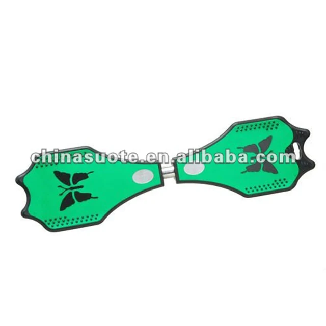 Snake Bat 2 Wheel Wave Swing Drift Board ,Surfing Skateboard