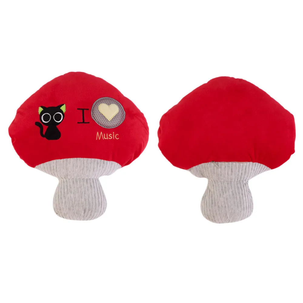 Mushroom Shape Soft Music Pillow mini Speaker for 3.5mm MP3/MP4 Music Device
