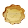 round bamboo wood charger plate, bamboo food serving dinner plate , bamboo plate