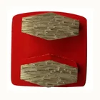 Trapezoid metal bond segment diamond grinding shoe/disc/plate for concrete for Husqvarna machine