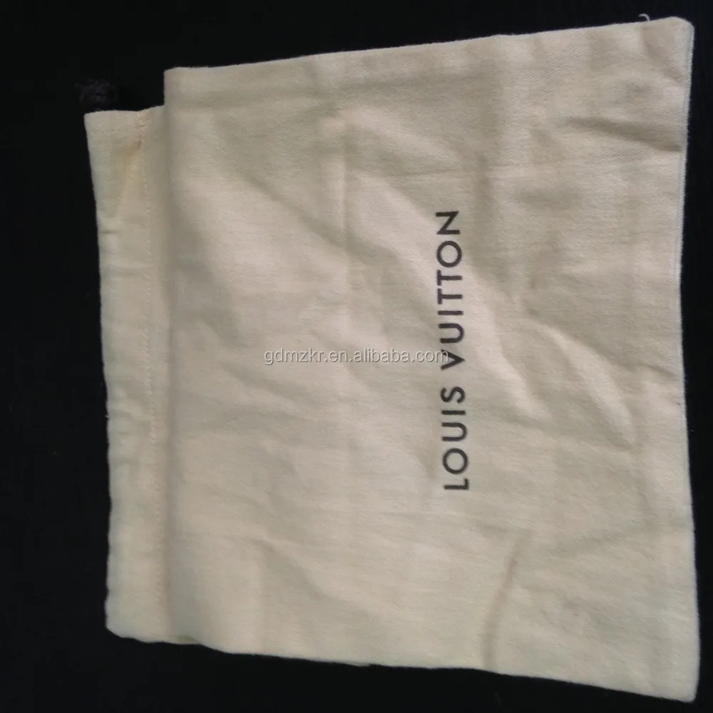 logo custom printed cotton shoe drawstring bag