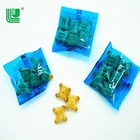 China manufacturer healthy snacks assorted flavor baked mini milk biscuits