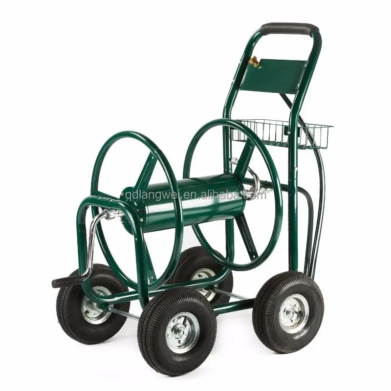 300ft Outdoor Heavy Water Hose Reel Cart For Garden Yard Planting View Lw Details From Qingdao Longwin Industry Co Ltd