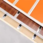 Direct factory high quality melamine faced slatwall mdf board
