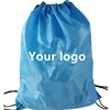 Wholesale Custom Polyester Fabric Drawstring Backpack Bag