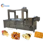 Factory Price Gas Type Potato Chips French Fries Continuous Food Fryer Machine