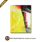Hotselling interior design textured pink color wall painting abstract