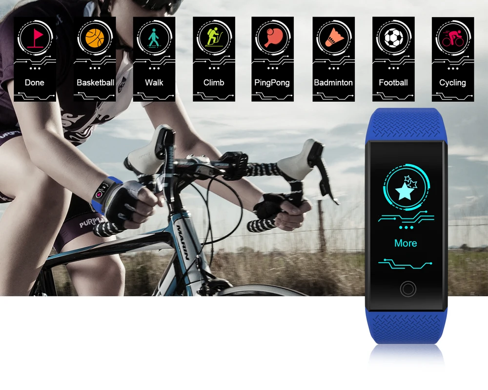Mobile watch phones smart band wristband bracelet ip68 smart watch