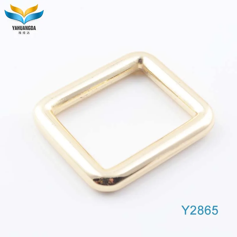 Nickle free fashion new design metal hangbang square ring