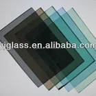 2-19mm clear tempered glass in factory
