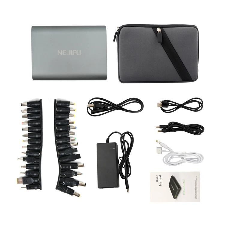 2018 hot selling 40000mah laptop powerbank 5v 8.4v 9v 12v 16v 20v for new MacBook pro - ANKUX.COM