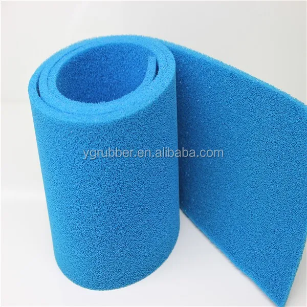 open cell silicone sponge / rubber foam sheet