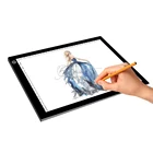 A4 Portable LED Light Box Tracer Light Pad USB Power LED Art craft Tracing Light Table for Artists,Drawing Sketching