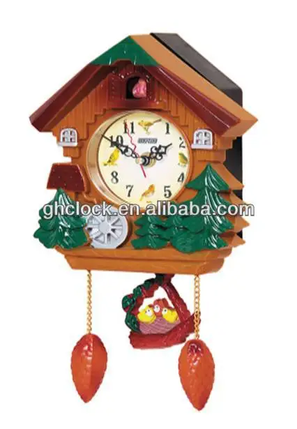 Bosheng: Hot Sale Decorative Retro Cuckoo Bird Music Wall Clock (E22)