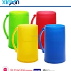 16oz Double Wall Frosty Freezer Mug, Beer Freezer Mug Assorted colors