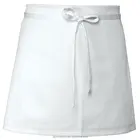 White 100% cotton Chef Works 4-Way Apron Waist apron With long waist band without pocket waiter apron