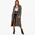 Spring Autumn Women's Wool Coat New Fashion Long Woolen Coat Type Female Autumn Winter Wool Coat
