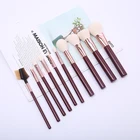 Hot selling fancy set logo on brush makeup foundation with low price