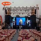 HD video P4.81 outdoor rental led display wall for events