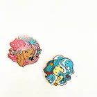 custom made zinc alloy rose gold enamel pin