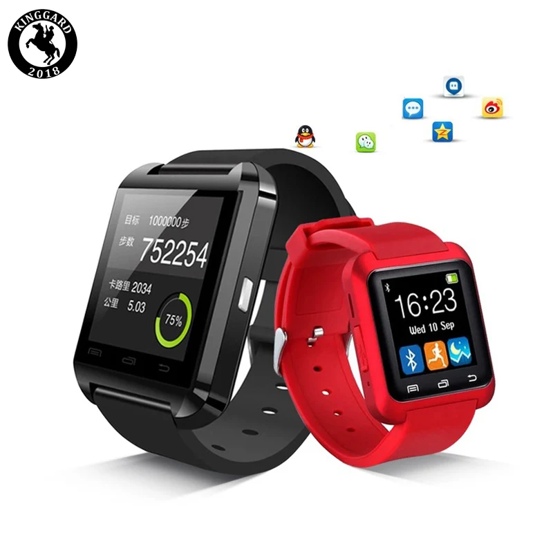 u8 smartwatch red