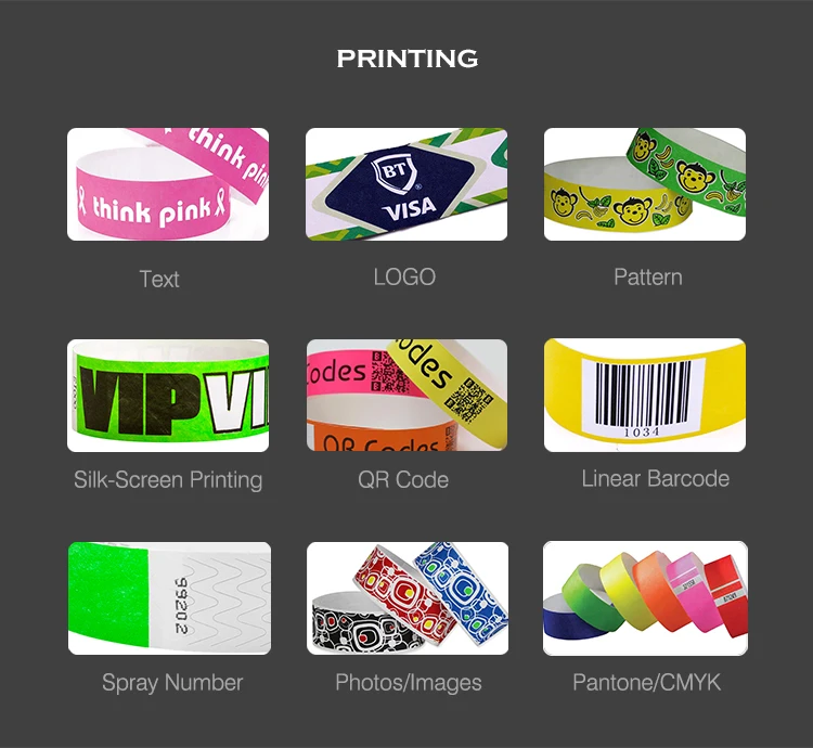 RFID Paper Wristband